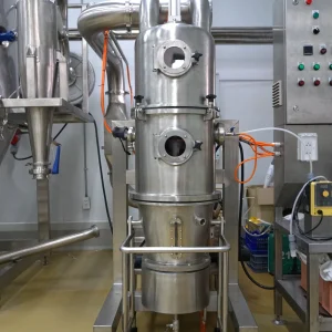 เครื่องผลิตอาหารผงแบบเกาะกลุ่ม (Agglomerator)