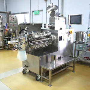 เครื่องอัดรีดอาหารแบบเกลียวคู่ (Twin Screw Extruder)